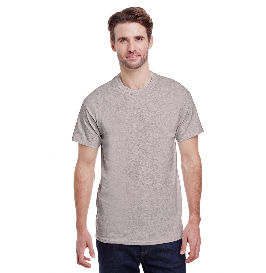Gildan Grey Adult Heavy Cotton 5.3 oz. T-Shirt